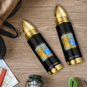 Van Gogh Kpop Fan Bullet Tumbler Blue Tiger Vintage Art Sunflower Cat TS10 Print Your Wear