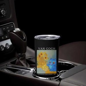 Van Gogh Kpop Fan Tumbler Cup Blue Tiger Vintage Art Sunflower Cat TS10 Print Your Wear