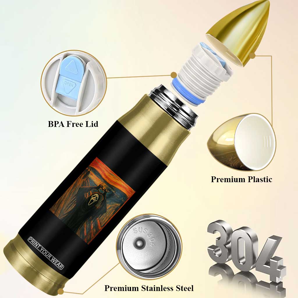 Ghost Heart Hands Bullet Tumbler Scary Face Horror Halloween TS10 Print Your Wear