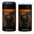 Ghost Heart Hands 4 in 1 Can Cooler Tumbler Scary Face Horror Halloween TS10 One Size: 16 oz Black Print Your Wear