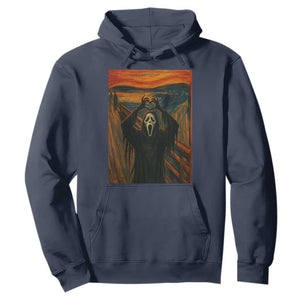 Ghost Heart Hands Hoodie Scary Face Horror Halloween TS10 Navy Print Your Wear