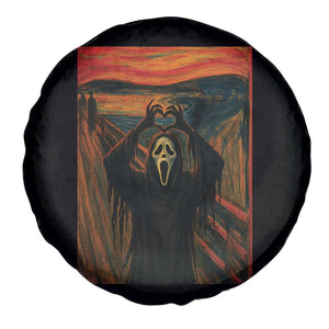 Ghost Heart Hands Spare Tire Cover Scary Face Horror Halloween TS10 Print Your Wear