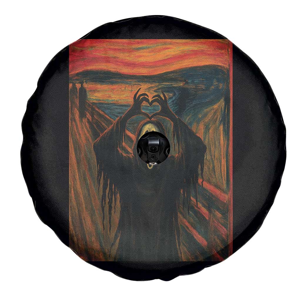 Ghost Heart Hands Spare Tire Cover Scary Face Horror Halloween TS10 Print Your Wear