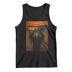 Ghost Heart Hands Tank Top Scary Face Horror Halloween TS10 Black Print Your Wear