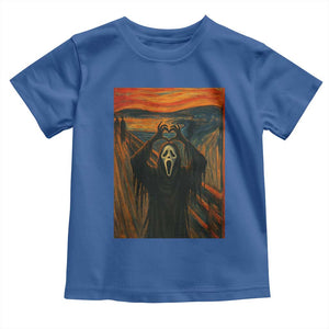Ghost Heart Hands Toddler T Shirt Scary Face Horror Halloween TS10 Royal Blue Print Your Wear