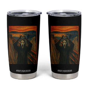 Ghost Heart Hands Tumbler Cup Scary Face Horror Halloween TS10 Black Print Your Wear