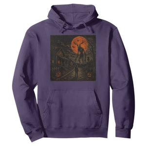 Wendigo Halloween Hoodie Vintage Deer Skull Spooky Night Graphic
