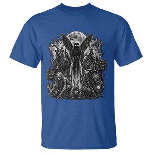Cryptid Monsters Urban Legends T Shirt Vintage Dark Folklore Leave Before Dark Graphic