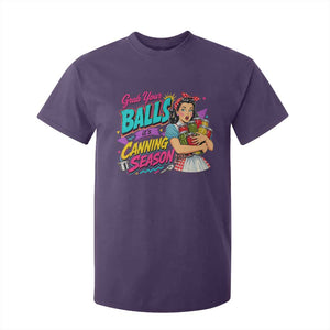 Grab Your Balls Its Canning Season Funny Food Preservation T Shirt For Kid Retro Pop Art Graphic