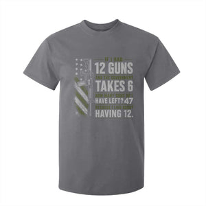 If I Had 12 Guns and The Government Math Second Amendment T Shirt For Kid