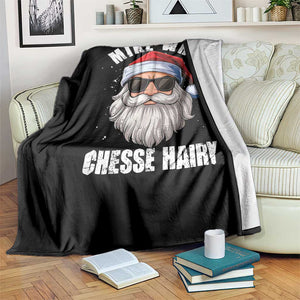Funny Santa Jokes Throw Blanket Mike Who Chesse Hairy Inappropriate Adult Humor Christmas TS10 Print Your Wear
