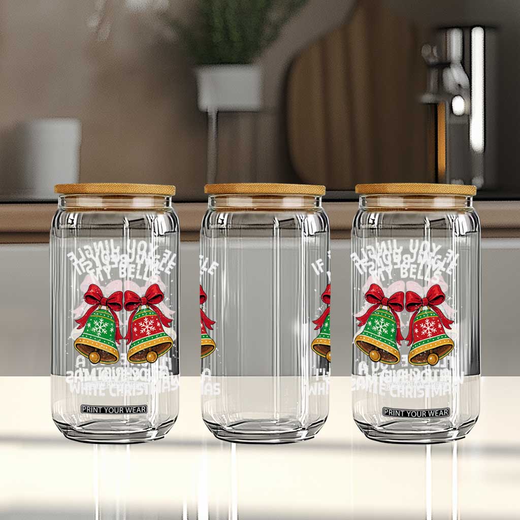 Jingle Bell Christmas Glass Can Funny Naughty White Elephant Gag Gift Exchange TS10 Print Your Wear