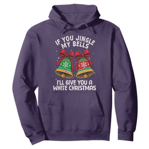 Jingle Bell Christmas Hoodie Funny Naughty White Elephant Gag Gift Exchange TS10 Purple Print Your Wear