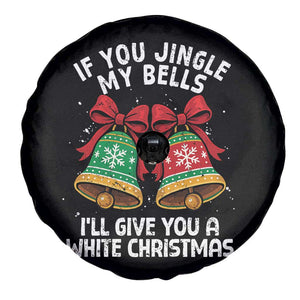 Jingle Bell Christmas Spare Tire Cover Funny Naughty White Elephant Gag Gift Exchange TS10 Print Your Wear