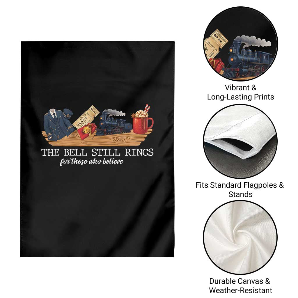 Believe Polar Express Garden Flag The Bell Still Rings For Those Who Still Truly Believe TS10 Print Your Wear