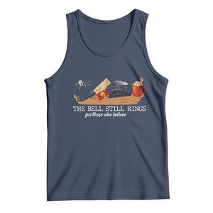 Believe Polar Express Tank Top The Bell Still Rings For Those Who Still Truly Believe TS10 Navy Print Your Wear