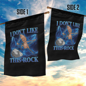 Marcus The Worm Meme Garden Flag I Don't Like This Rock Bootleg TS10 Print Your Wear