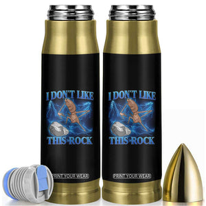 Marcus The Worm Meme Bullet Tumbler I Don't Like This Rock Bootleg TS10 Black Print Your Wear