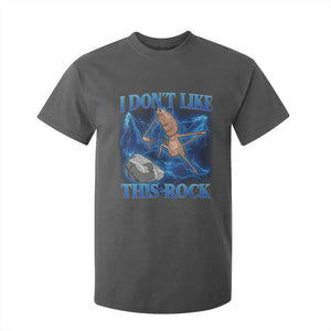 Marcus The Worm Meme T Shirt For Kid I Don't Like This Rock Bootleg TS10 Dark Heather Print Your Wear