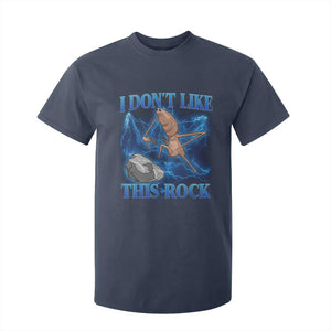 Marcus The Worm Meme T Shirt For Kid I Don't Like This Rock Bootleg TS10 Navy Print Your Wear