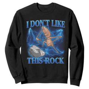 Marcus The Worm Meme Sweatshirt I Don't Like This Rock Bootleg TS10 Black Print Your Wear