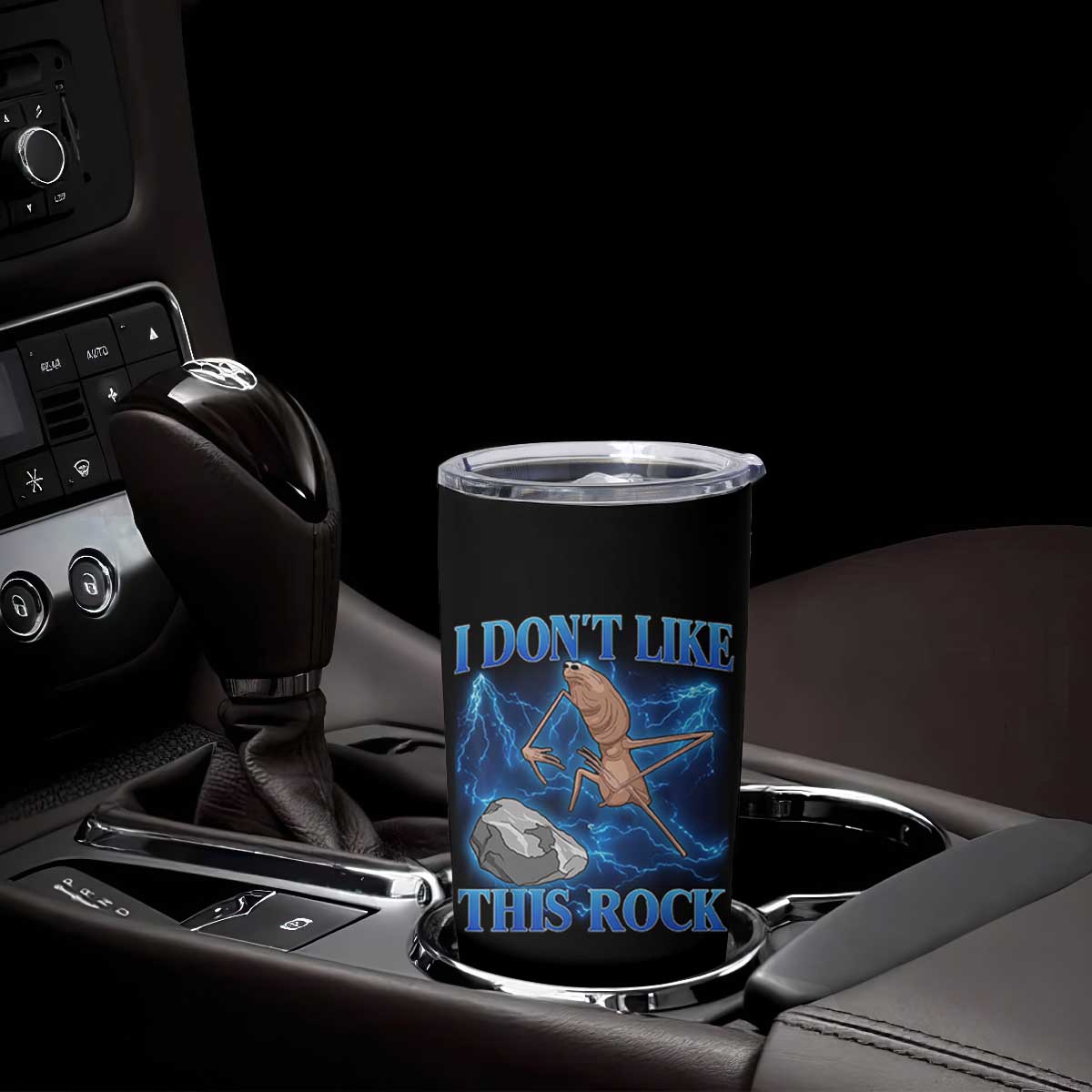 Marcus The Worm Meme Tumbler Cup I Don't Like This Rock Bootleg TS10 Print Your Wear