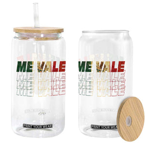 Me Vale Mexican Flag Glass Can Sarcastic Saying Latino Spanish Slang TS10 Print Your Wear
