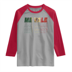 Me Vale Mexican Flag Raglan Shirt Sarcastic Saying Latino Spanish Slang TS10 Sport Gray Red Print Your Wear