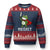 Resist Frog With Sword Ugly Christmas Sweater No Kings Portland Protest - Print Your Wear