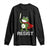 Resist Frog With Sword Long Sleeve Shirt No Kings Portland Protest TS10 Black Print Your Wear