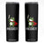Resist Frog With Sword Skinny Tumbler No Kings Portland Protest TS10 Black Print Your Wear