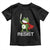 Resist Frog With Sword Toddler T Shirt No Kings Portland Protest TS10 Black Print Your Wear
