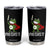 Resist Frog With Sword Tumbler Cup No Kings Portland Protest TS10 Black Print Your Wear