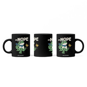 No Kings in America Portland Frog Coffee Mug Funny Political Meme TS10 Print Your Wear