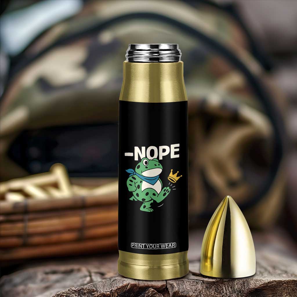 No Kings in America Portland Frog Bullet Tumbler Funny Political Meme TS10 Print Your Wear