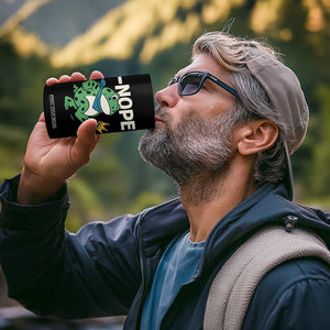 No Kings in America Portland Frog 4 in 1 Can Cooler Tumbler Funny Political Meme TS10 Print Your Wear