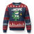 No Kings in America Portland Frog Ugly Christmas Sweater Funny Political Meme - Print Your Wear