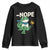 No Kings in America Portland Frog Youth Sweatshirt Funny Political Meme TS10 Black Print Your Wear