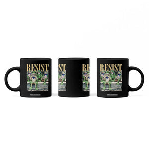 Portland Frog Resist Protest Coffee Mug 80s Frogs Deportation Resistance TS10 Print Your Wear