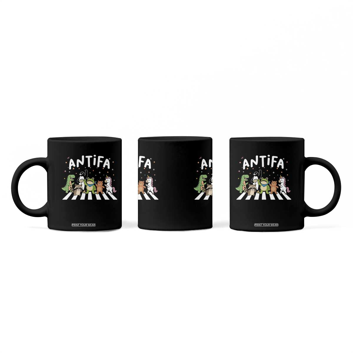 Resist Frog Protest Coffee Mug Antifa Inflatable Costume Portland Frog Political Satire TS10 Print Your Wear