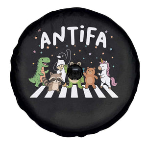 Resist Frog Protest Spare Tire Cover Antifa Inflatable Costume Portland Frog Political Satire - Print Your Wear