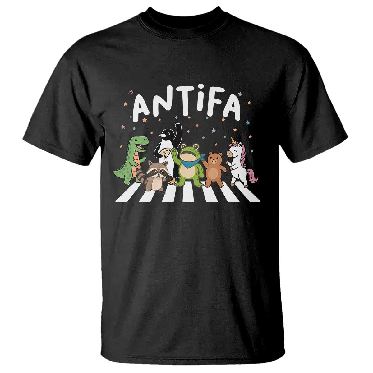 Resist Frog Protest T Shirt Antifa Inflatable Costume Portland Frog Political Satire - Print Your Wear
