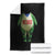 Portland Frog Throw Blanket Funny Political Costume Protest Resist TS10 Black Print Your Wear