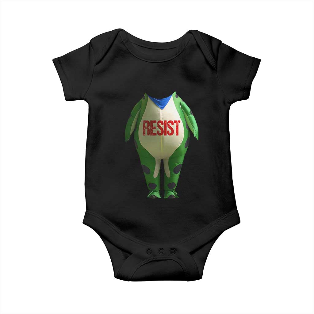 Portland Frog Baby Onesie Funny Political Costume Protest Resist TS10 Black Print Your Wear