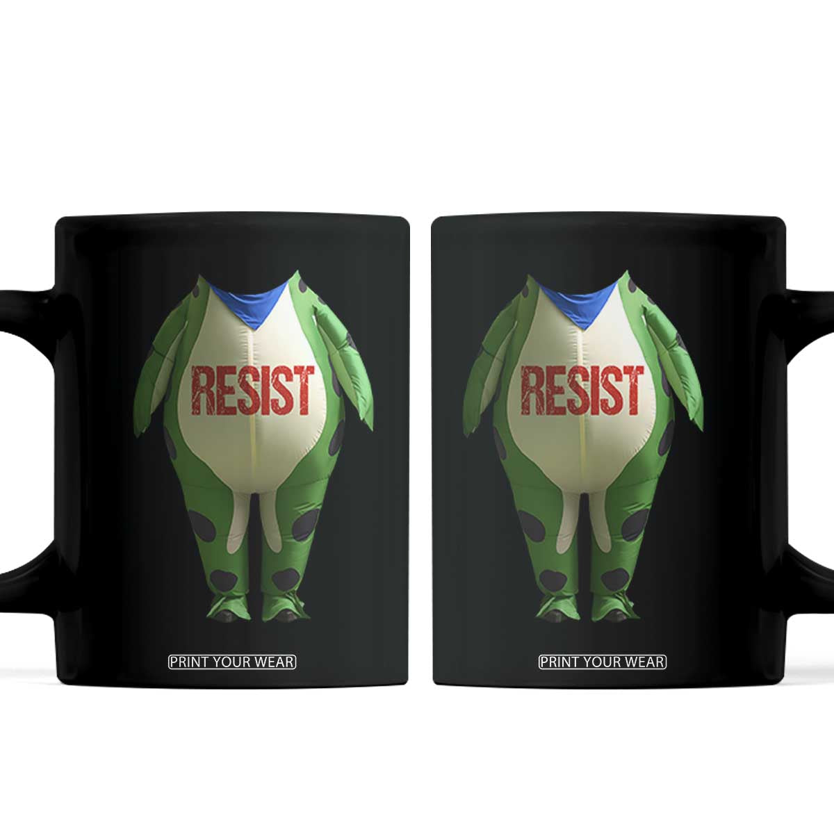 Portland Frog Coffee Mug Funny Political Costume Protest Resist TS10 Black Print Your Wear
