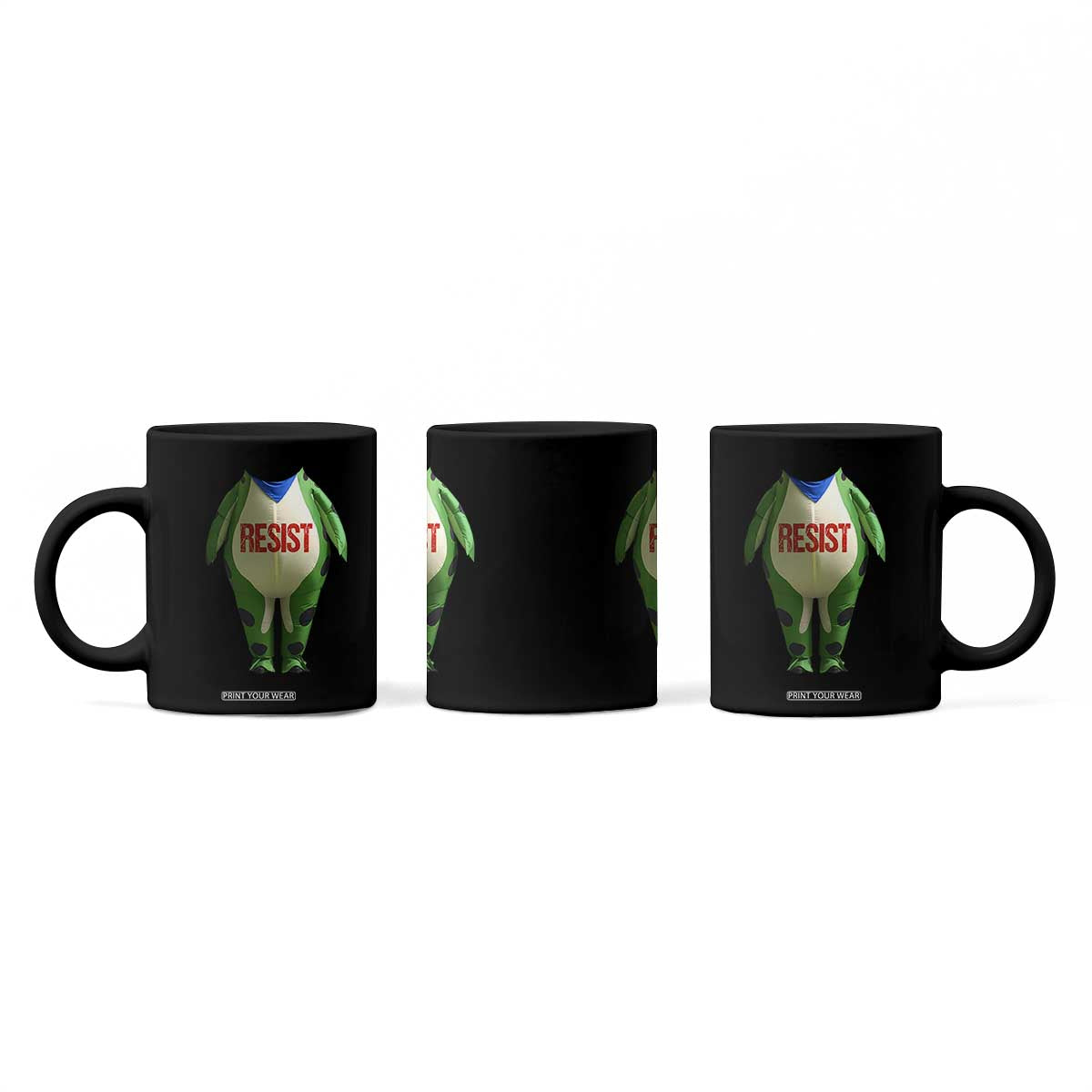 Portland Frog Coffee Mug Funny Political Costume Protest Resist TS10 Print Your Wear