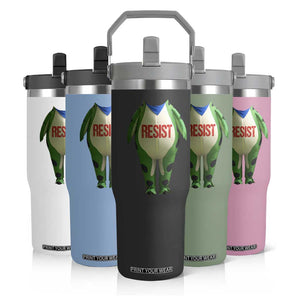 Portland Frog Flip Straw Tumbler Funny Political Costume Protest Resist TS10 Print Your Wear