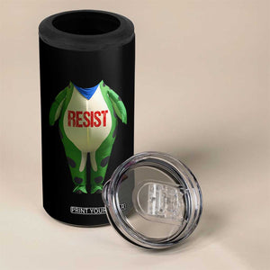 Portland Frog 4 in 1 Can Cooler Tumbler Funny Political Costume Protest Resist TS10 Print Your Wear