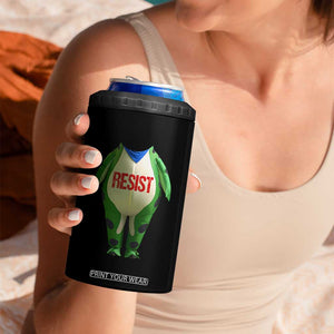Portland Frog 4 in 1 Can Cooler Tumbler Funny Political Costume Protest Resist TS10 Print Your Wear