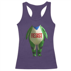 Portland Frog Racerback Tank Top Funny Political Costume Protest Resist TS10 Purple Print Your Wear